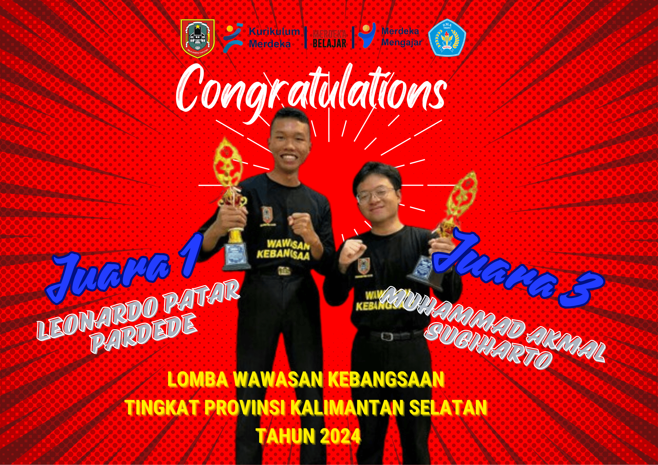 LOMBA WAWASAN KEBANGSAAN TINGKAT PROVINSI KALIMANTAN SELATN TAHUN 2024